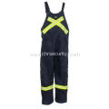 Men`s Navy FR Falher Bib Pants Overalls